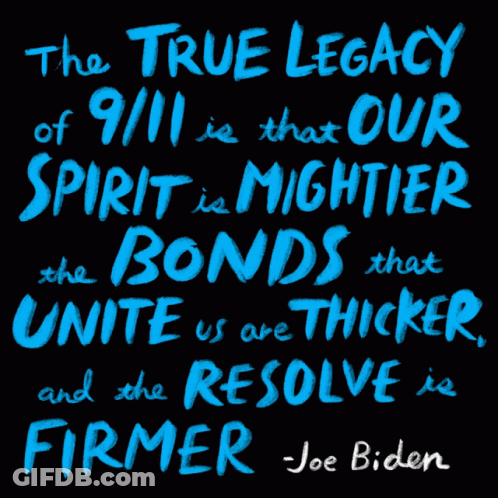 True Legacy Of 9/11 Spirit Over Bonds GIF