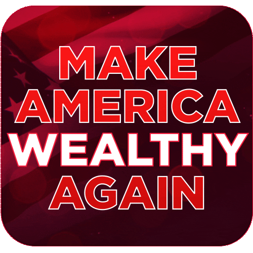 Trump 2024 Make America Strong Wealthy Again GIF