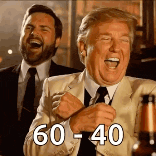 Trump And Vance Laughing Trump Dance GIF