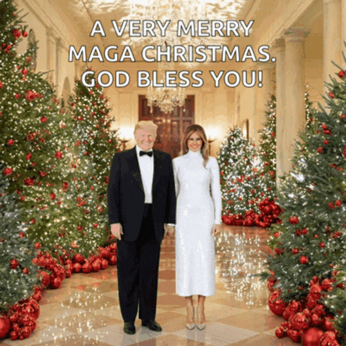 Trump Christmas Merry Christmas Trump Meme GIF