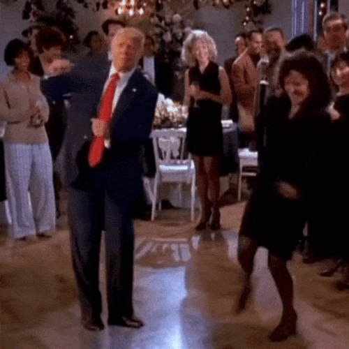 Trump Dance Show Off GIF