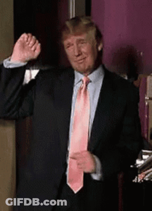 Trump Dance Swaying GIF