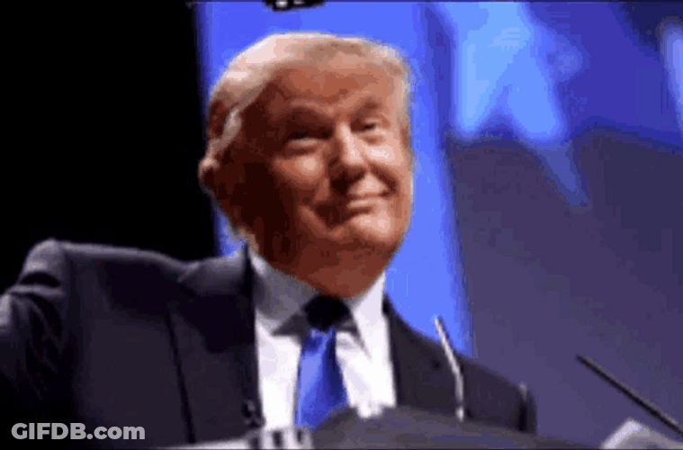 Trump Deal With It GIF