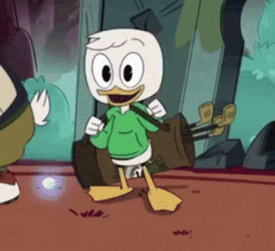 Trump Golf Duck Drops Golf Club Bag GIF