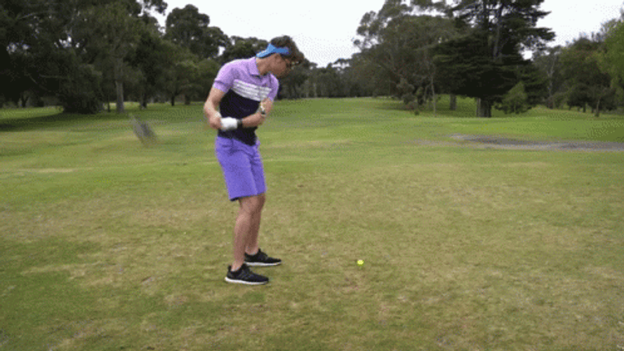 Trump Golf Gay Man Playing Golf GIF
