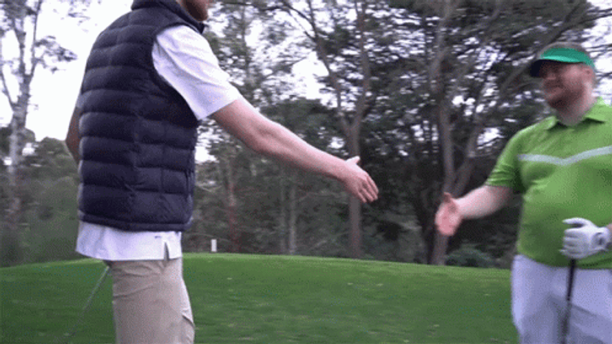 Trump Golf Players Sike GIF