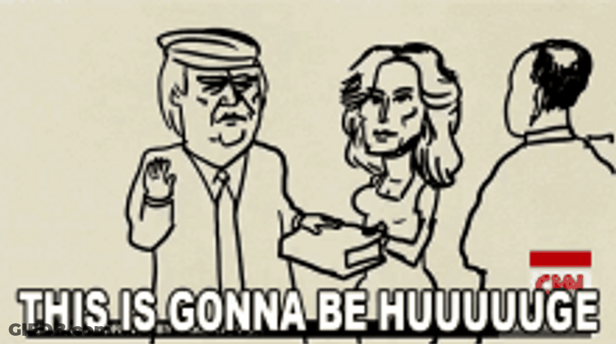 Trump Inauguration Day GIF