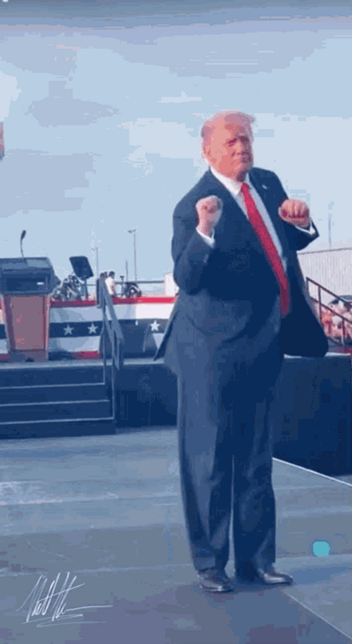 Trump Winning Dancing GIF
