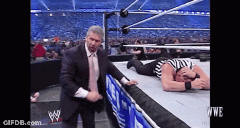 Trump Wwe Beat Vince McMahon GIF
