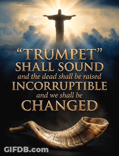 Trumpet Shall Sound And The Dead Shall Be Raised Poster GIF