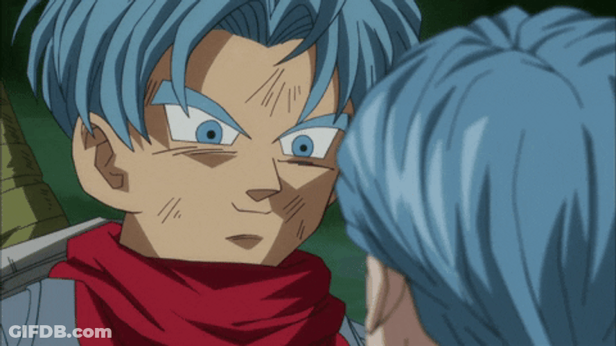 Trunks Dad Talk Trunks Jr Dragon Ball GIF