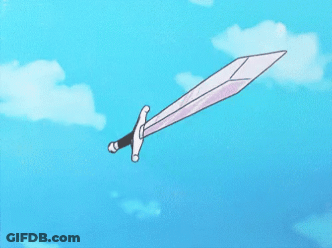 Trunks Dragon Ball Catching Sword GIF