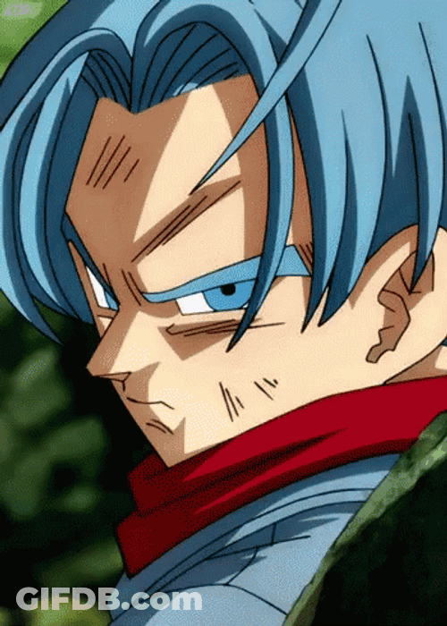 Trunks Dragon Ball Sharp Eye Walk Away GIF