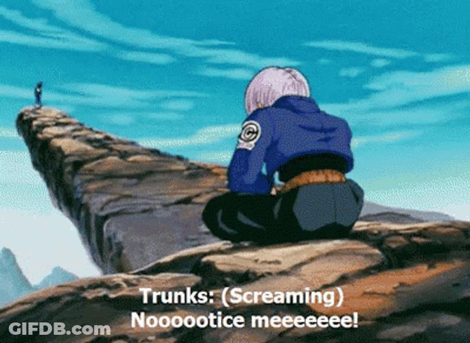 Trunks Dragon Ball Vegeta Screaming GIF
