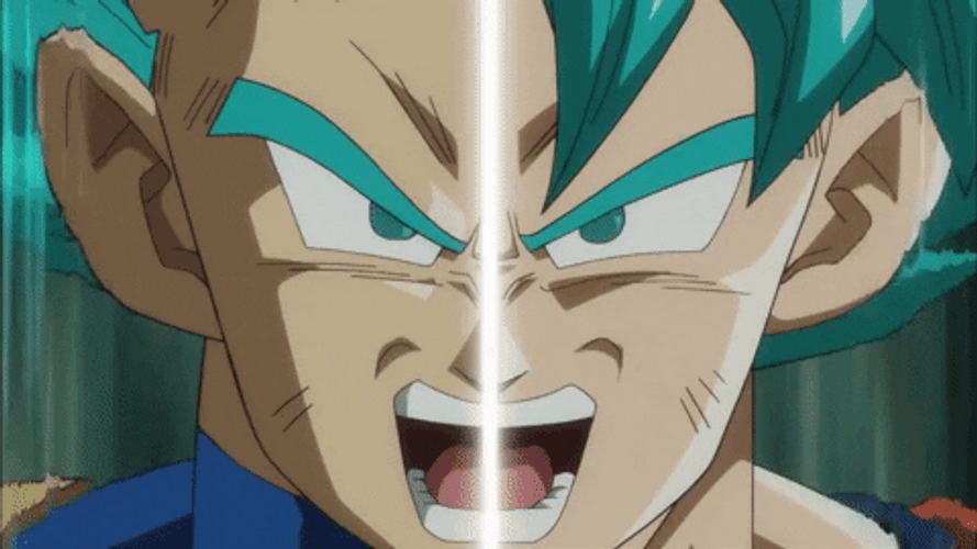 Trunks Super Saiyan Angry Scream Dragon Ball GIF