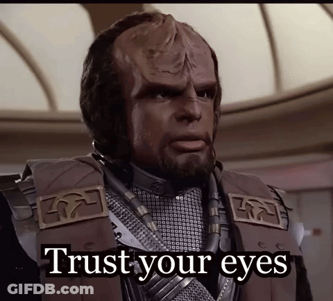 Trust Your Eyes GIF