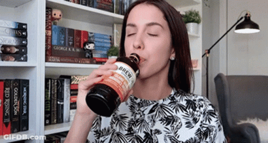 Try Kombucha For Once GIF