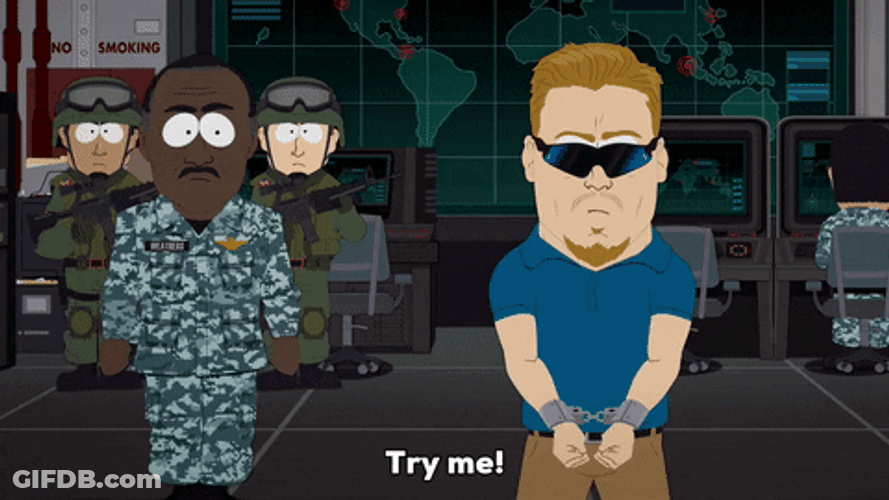 Try Me South Park PC Principal And Weathers GIF