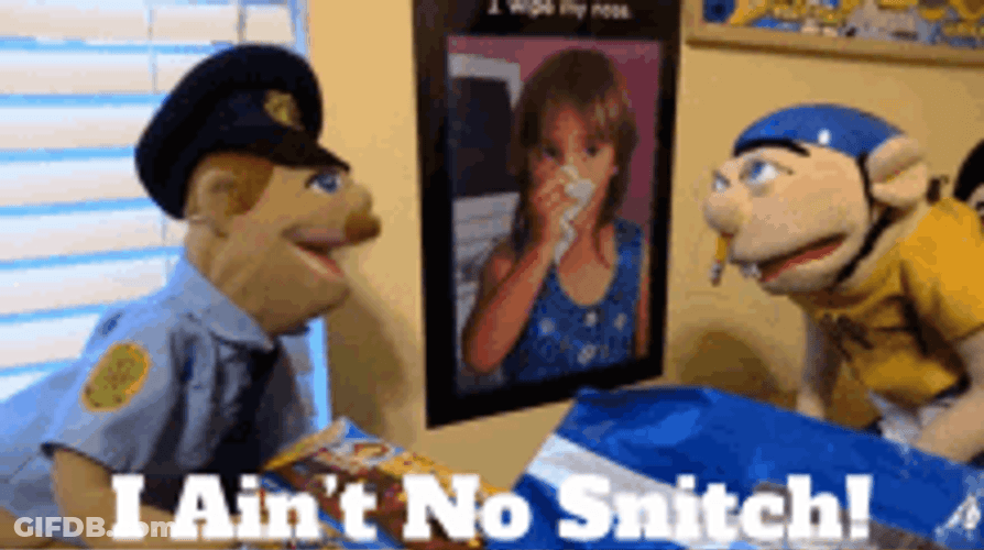 Trying To Convince He's Not A Snitch GIF