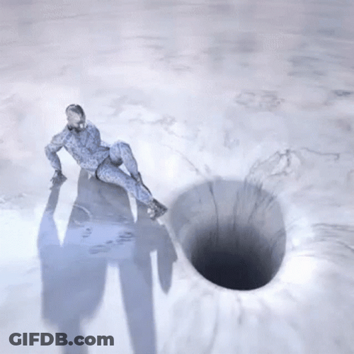 Trying To Escape Quicksand GIF