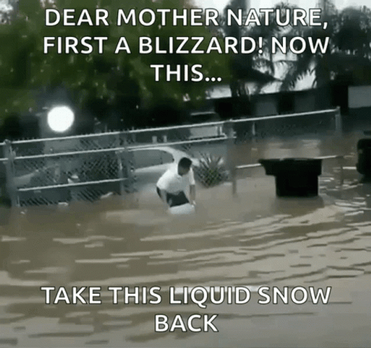Trying To Stop The Flooding GIF