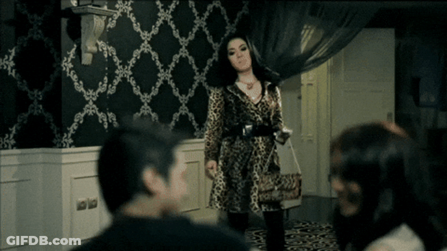 Tsk Tsk Caught You Like This Syahrini GIF