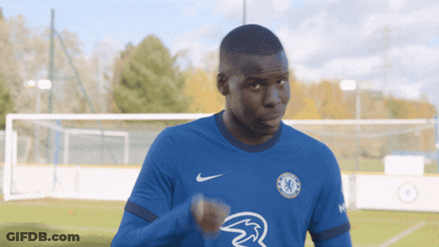 Tsk Tsk Don't Do It Again Kurt Zouma GIF