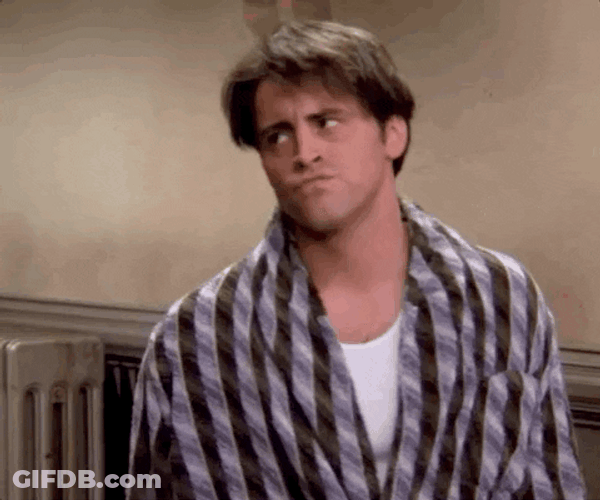 Tsk Tsk Joey Tribbiani Never Do That GIF