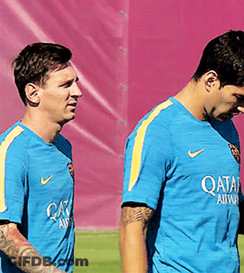 Tsk Tsk Lionel Messi Lost Ball GIF