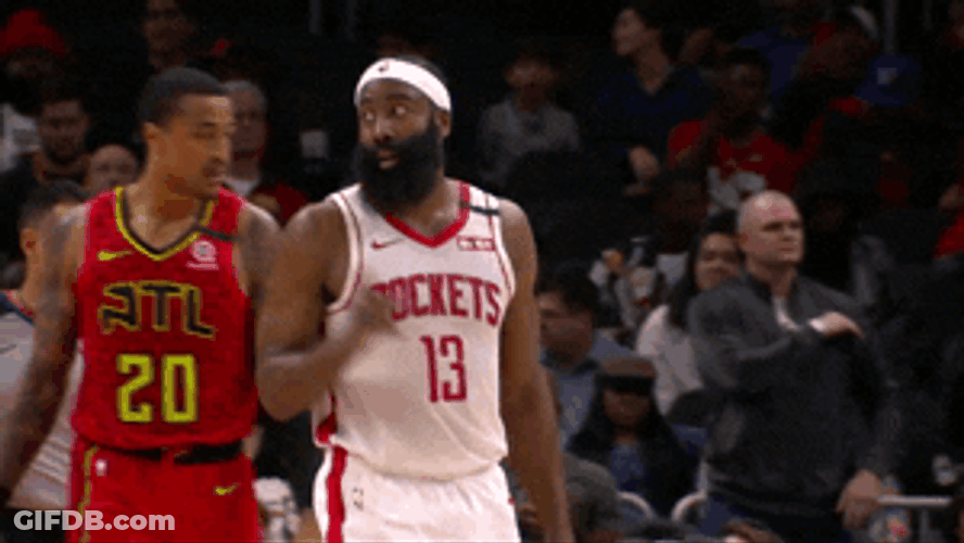 Tsk Tsk Not My Call James Harden GIF