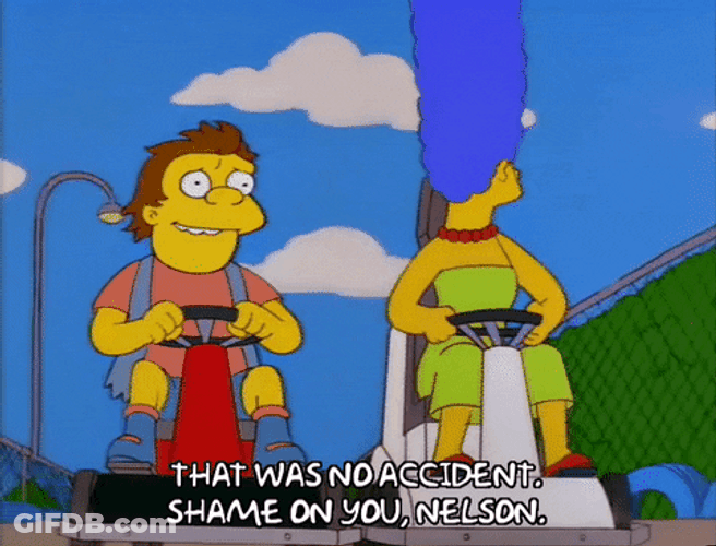 Tsk Tsk Shame On You Nelson GIF