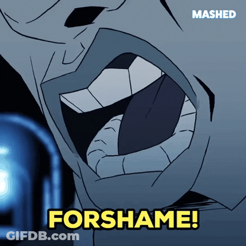 Tsk Tsk What A Shame GIF
