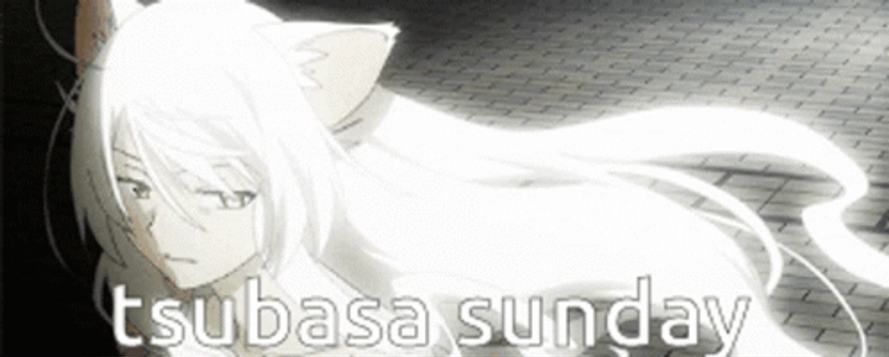 Tsubasa Hanekawa Black Sunday GIF