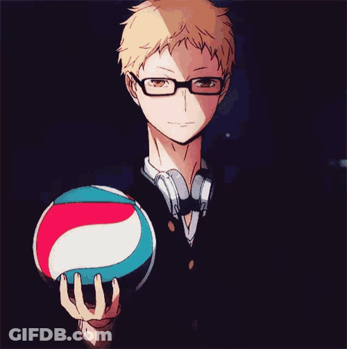 Tsukishima Cool GIF