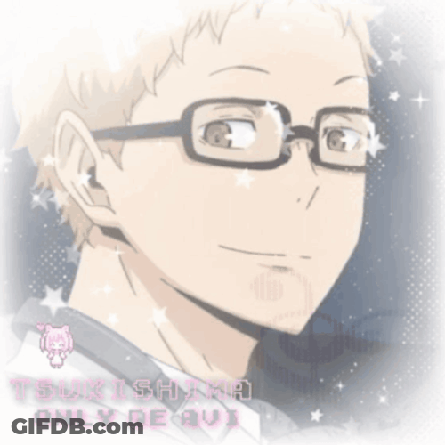 Tsukishima Tsukki De GIF