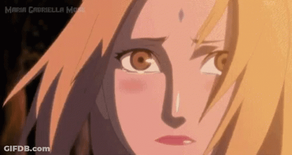 Tsunade Getting Sad And In Tears GIF