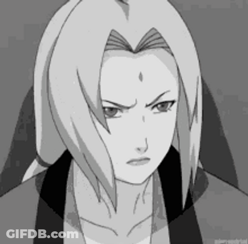 Tsunade Pissed Tss Reaction GIF