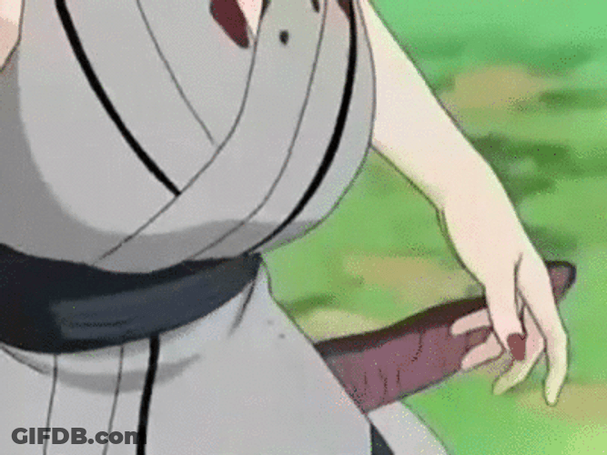 Tsunade Strong Punch GIF
