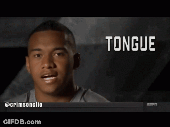 Tua Tagovailoa Tongue Oh Vae Loa GIF