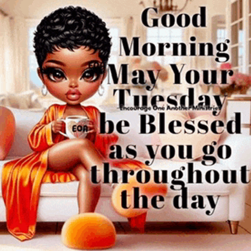 Tuesday Blessings Tuesday Morning Meme GIF
