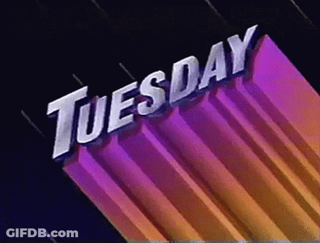 Tuesday Cool Wordings Meme GIF
