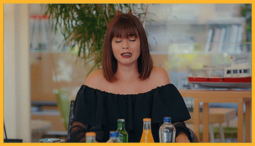 Tuğçe Kumral Bang Head On Desk GIF