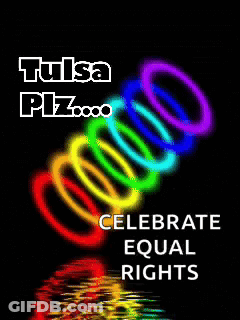 Tulsa Piz Celebrate Equal Rights Poster GIF