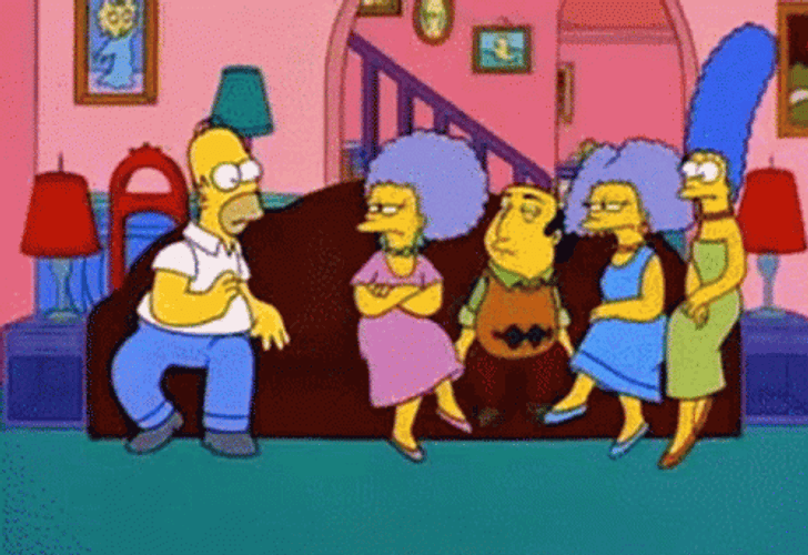 Tumbleweed Homer Simpson GIF