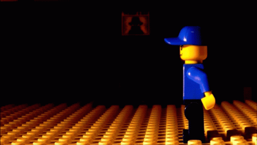 Tumbleweed LEGO GIF
