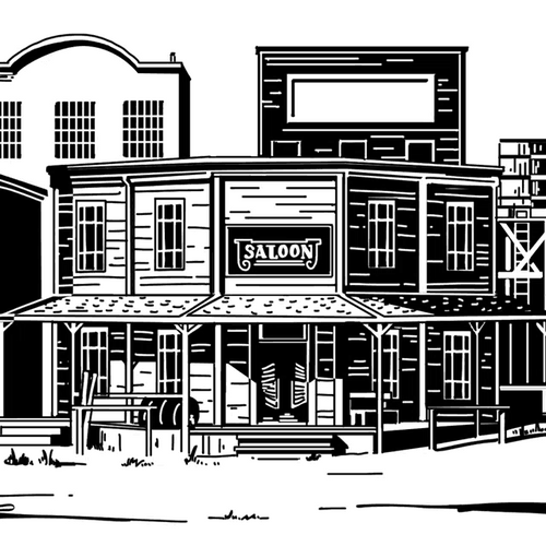 Tumbleweed Wild West Saloon GIF
