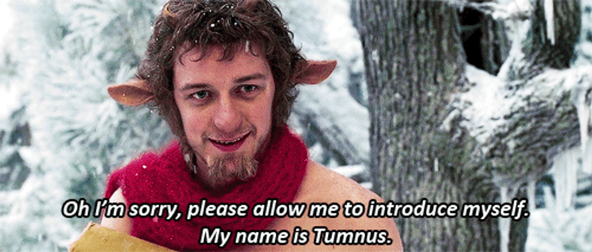 Tumnus On Winter Christmas GIF