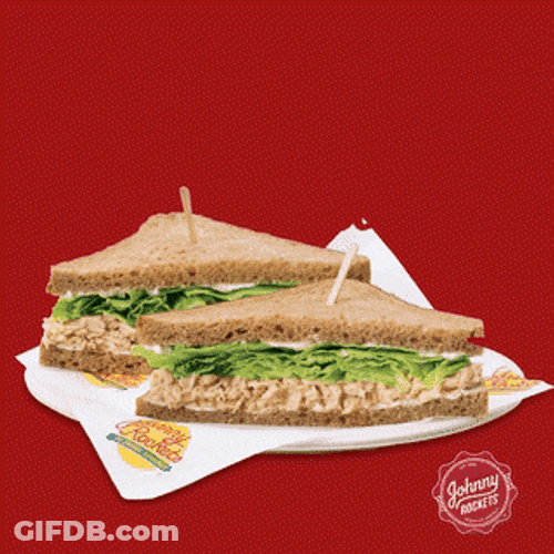Tuna Idiot Sandwich Salad GIF