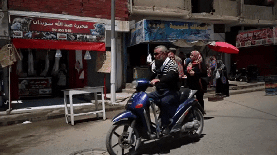 Tunisia Busy Streets GIF