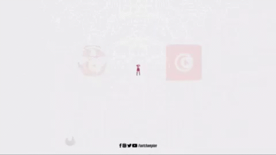 Tunisia Football World Cup Uniform GIF